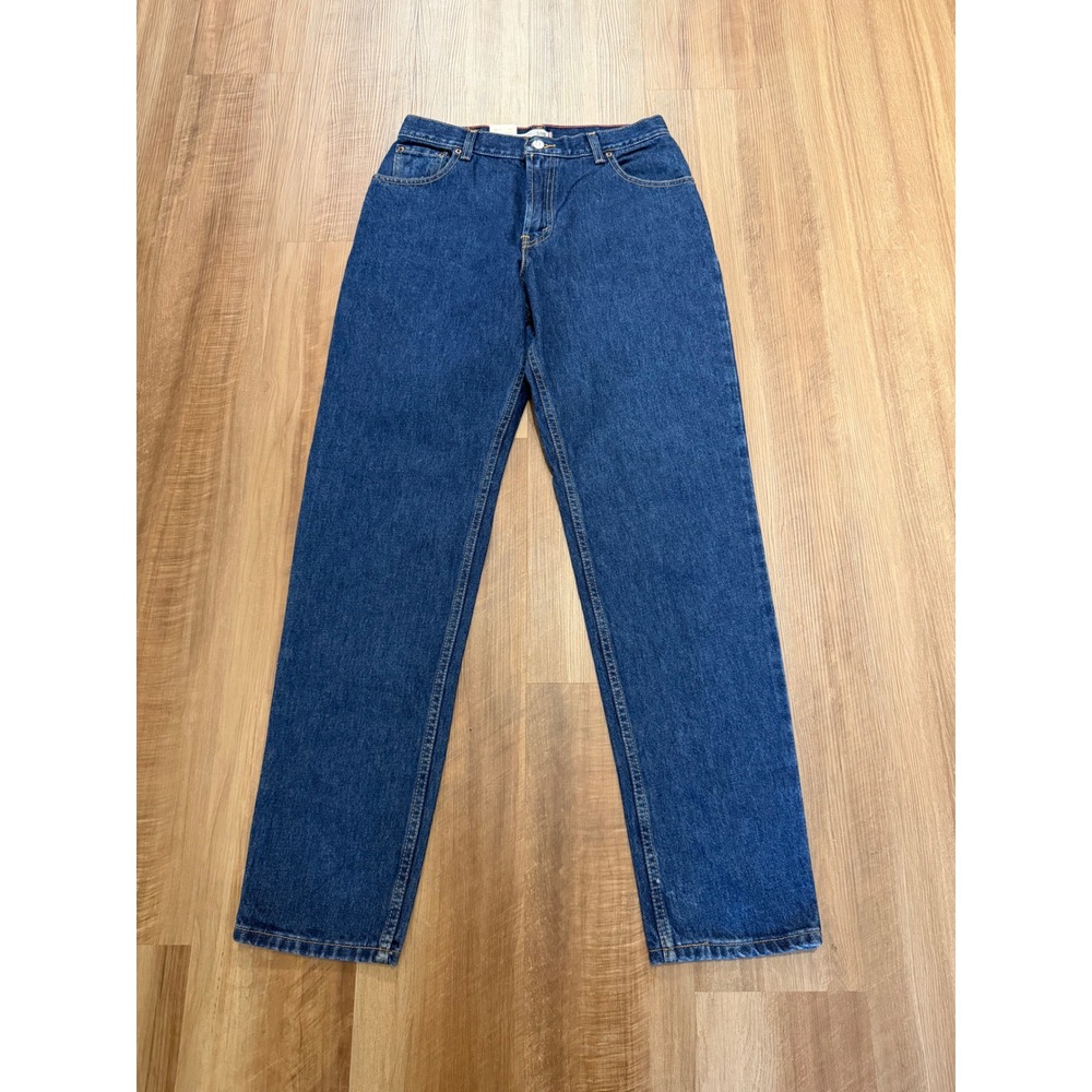 Levi's 550 Relaxed Tapered Jeans Womens‎ 12 Long Blue High Waist Vintage NWT